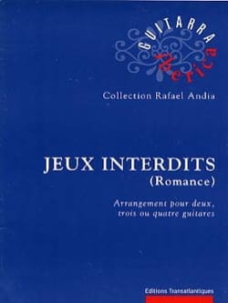 Jeux Interdits Romance Espagnole - 2-3-4 Guitares - Narcisso Yepes