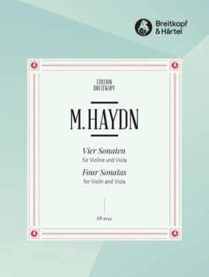 4 Sonates - Violon et Alto Michael HAYDN Partition Duos