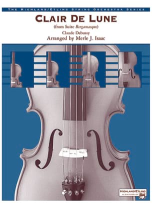 Parcourir les pages de Clair de lune - DEBUSSY - Partition
