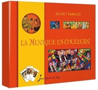 La Musique en Couleurs - Jeu des 7 familles Jeu Accessoire