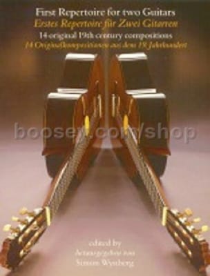 First repertoire for 2 Guitars Simon Wynberg Partition Guitare