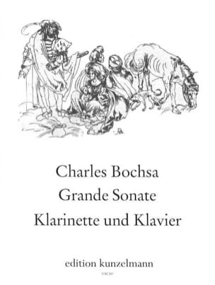 Grande Sonate - Klarinette Klavier Charles Bochsa Partition Clarinette