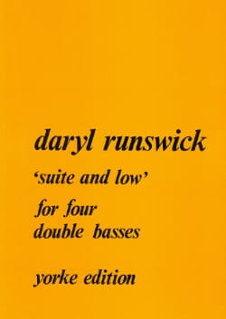 Suite and low Daryl Runswick Partition Contrebasse