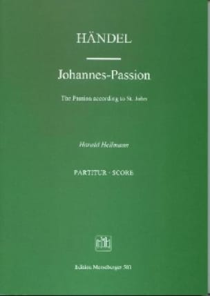 Johannes-Passion - Partitur HAENDEL Partition Grand format