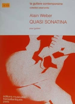 Quasi Sonatina Alain Weber Partition Guitare