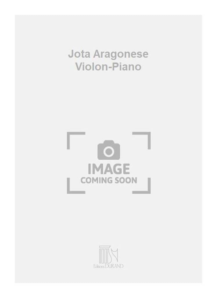 Jota Aragonese Violon-Piano SAINT-SAËNS Partition