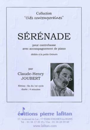 Sérénade Claude-Henry Joubert Partition Contrebasse