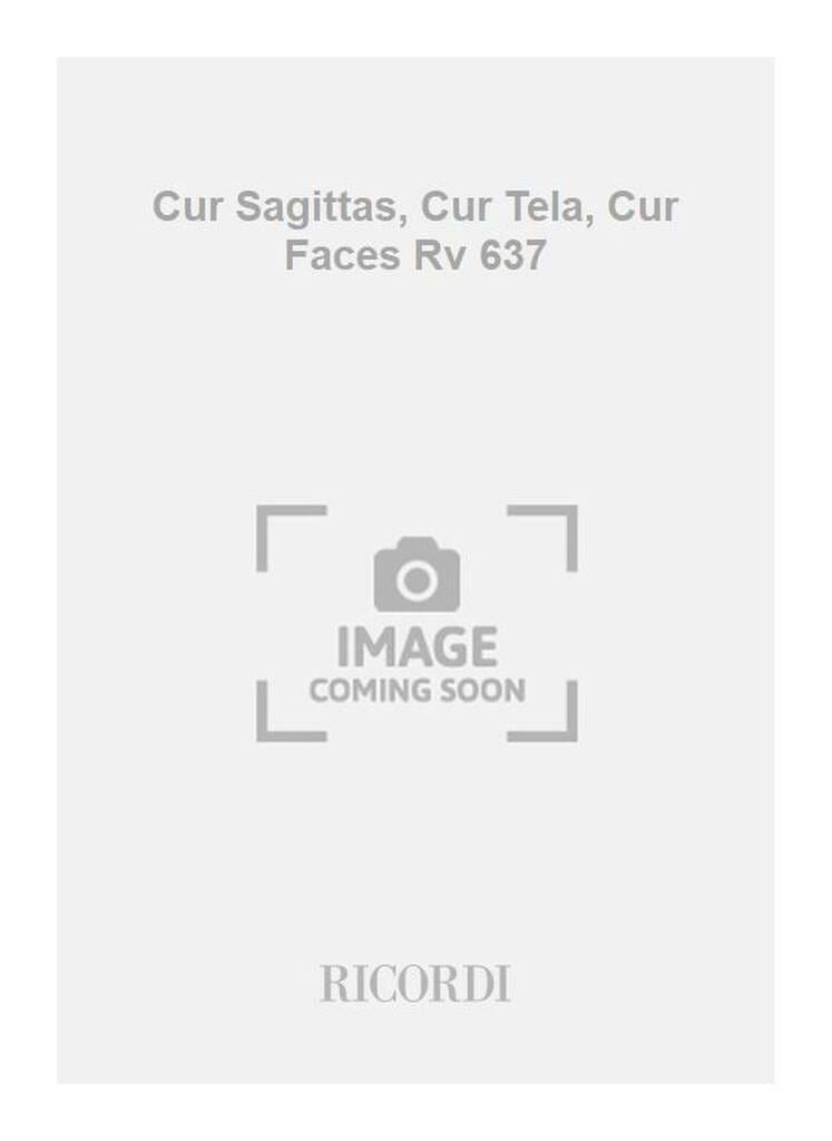 Cur Sagittas, Cur Tela, Cur Faces. Rv 637 VIVALDI Partition