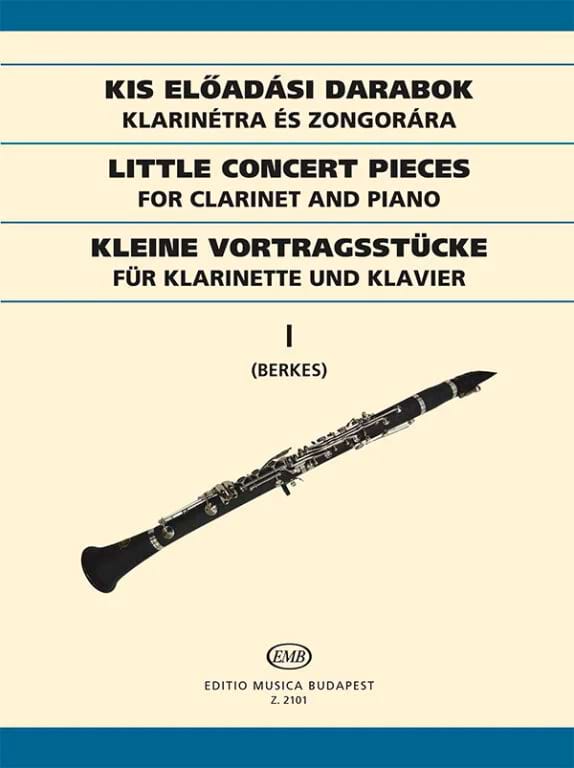 Little Concert Pieces Volume 1 - Partition - Clarinette
