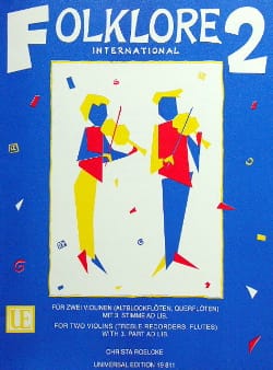 Folklore international Volume 2 Christa Roelcke Partition Violon