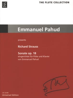 Sonate op.18 - Flöte Klavier - Richard Strauss - Partition
