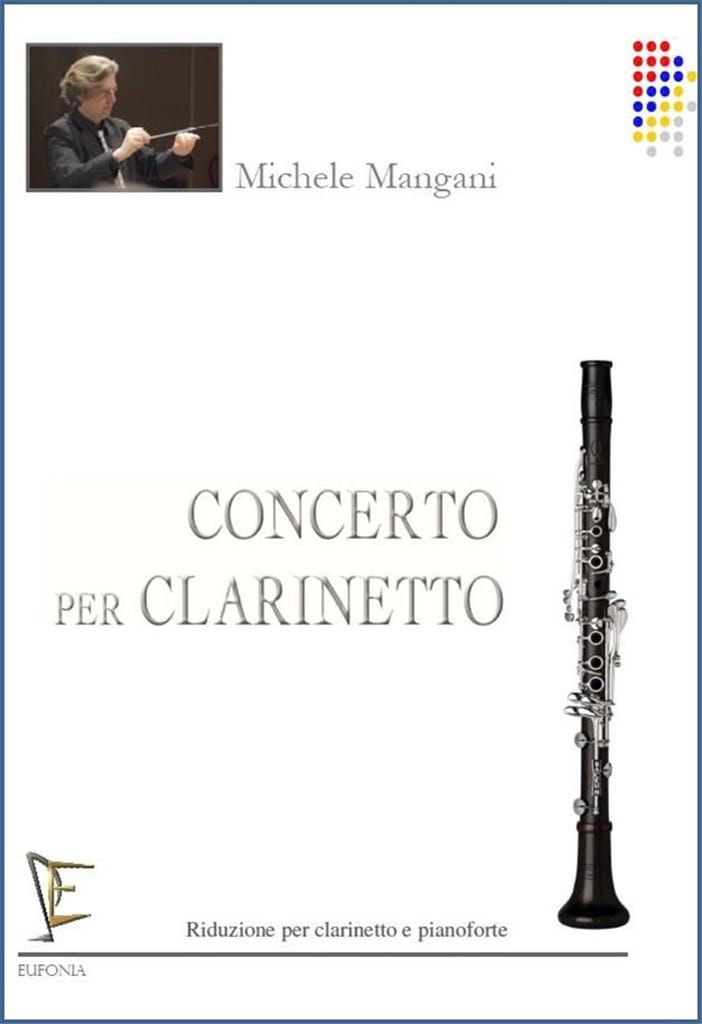 Concerto Per Clarinetto Michele Mangani Partition Clarinette
