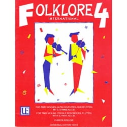 Folklore international Volume 4 Christa Roelcke Partition Violon