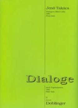 Dialoge nach Vogelstimmen - Flöte solo - Jenö Takacs - Partition