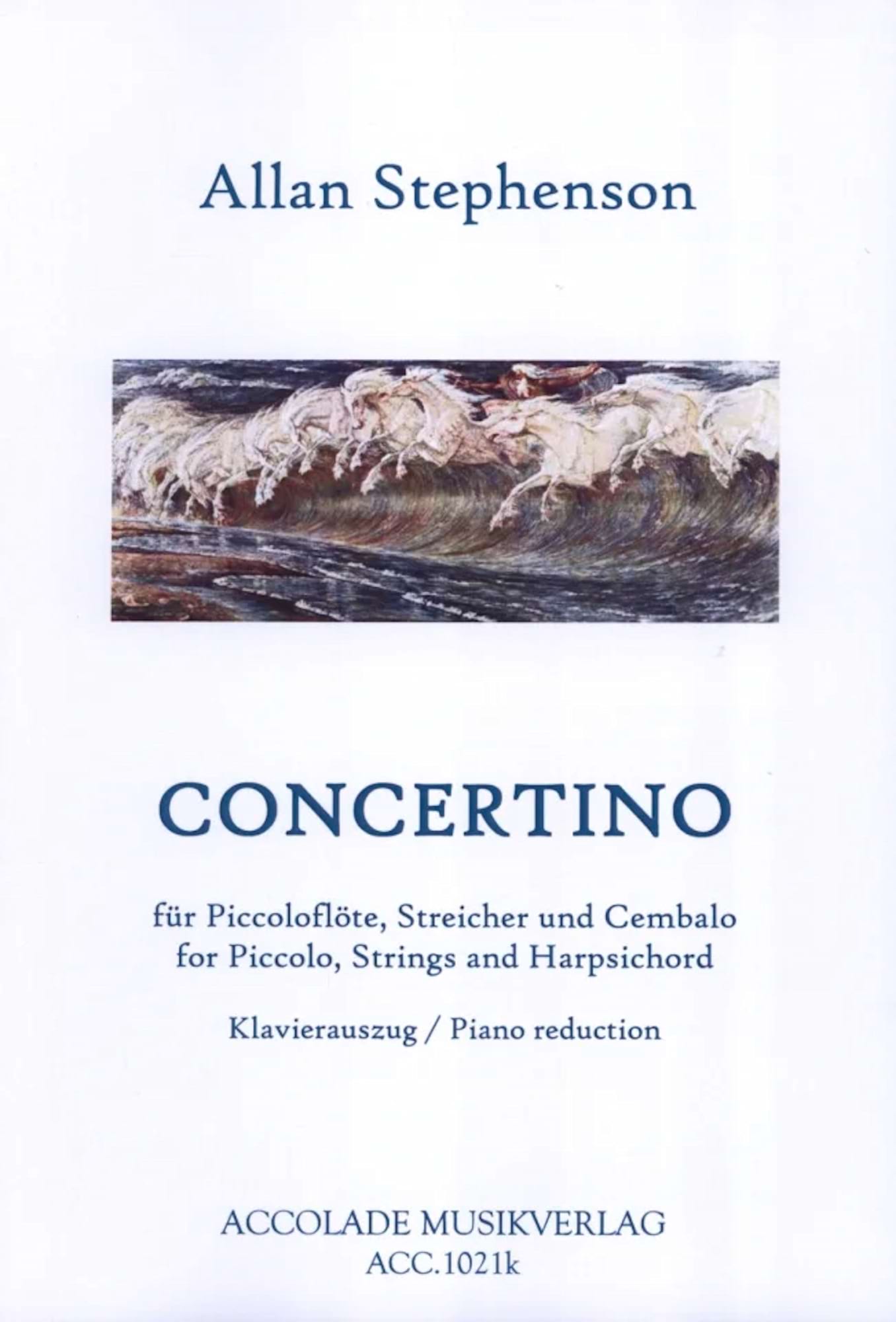 Concertino Für Piccolo, Streicher und Cembalo - Stephenson Allan
