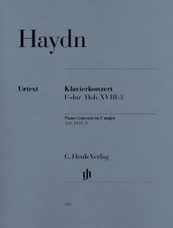 Concerto pour piano clavecin et orchestre en Fa majeur Hob. XVIII:3