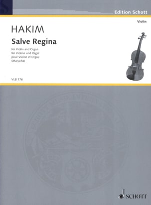 Salve Regina Naji Hakim Partition Violon