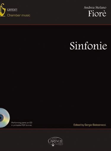 Sinfonie Andrea Stefano Fiorè Partition Grand format