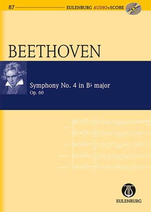 Symphonie n° 4 en Sib Majeur - Conducteur poche + CD - BEETHOVEN