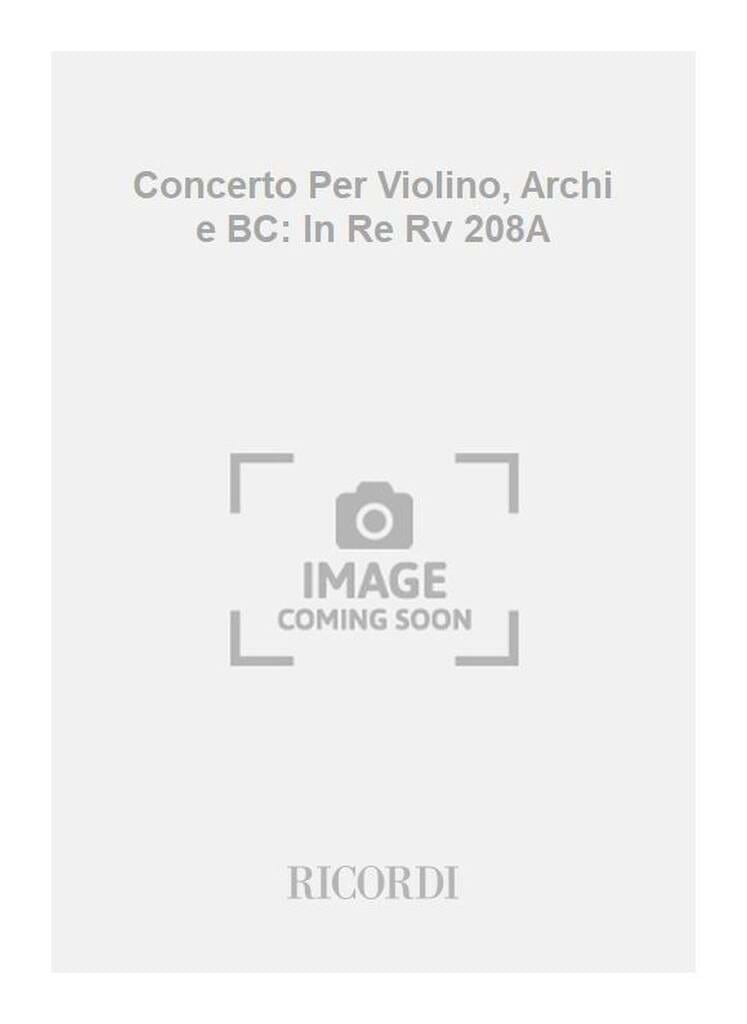 Concerto en Ré Maj. - F. 1 n° 206 - Partitura - VIVALDI - Partition