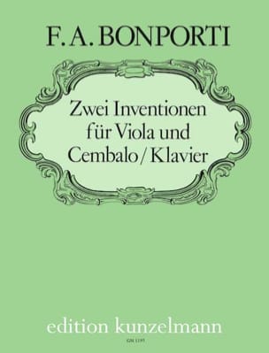 2 Inventionen für Viola und Cembalo / Klavier