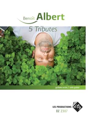 5 Tributes Benoît Albert Partition Guitare