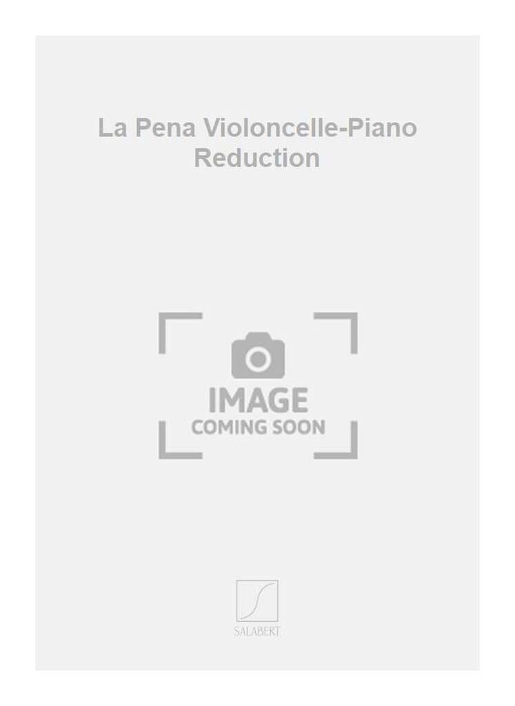La Pena Henri Collet Partition Violoncelle