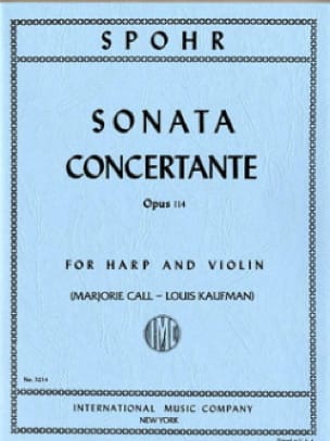 Sonata concertante op. 114 SPOHR Partition Duos