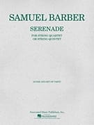 Sérénade BARBER Partition Grand format