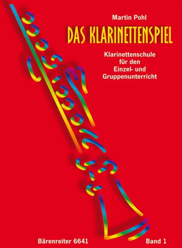 Das Klarinettenspiel - Bd. 1 Martin Pohl Partition Clarinette