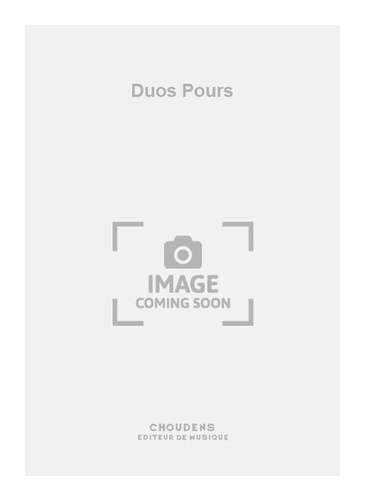 Duos pour guitare Marc Franceries Partition Guitare