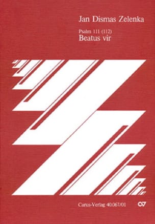 Beatus vir G-Dur Jan D Zelenka Partition