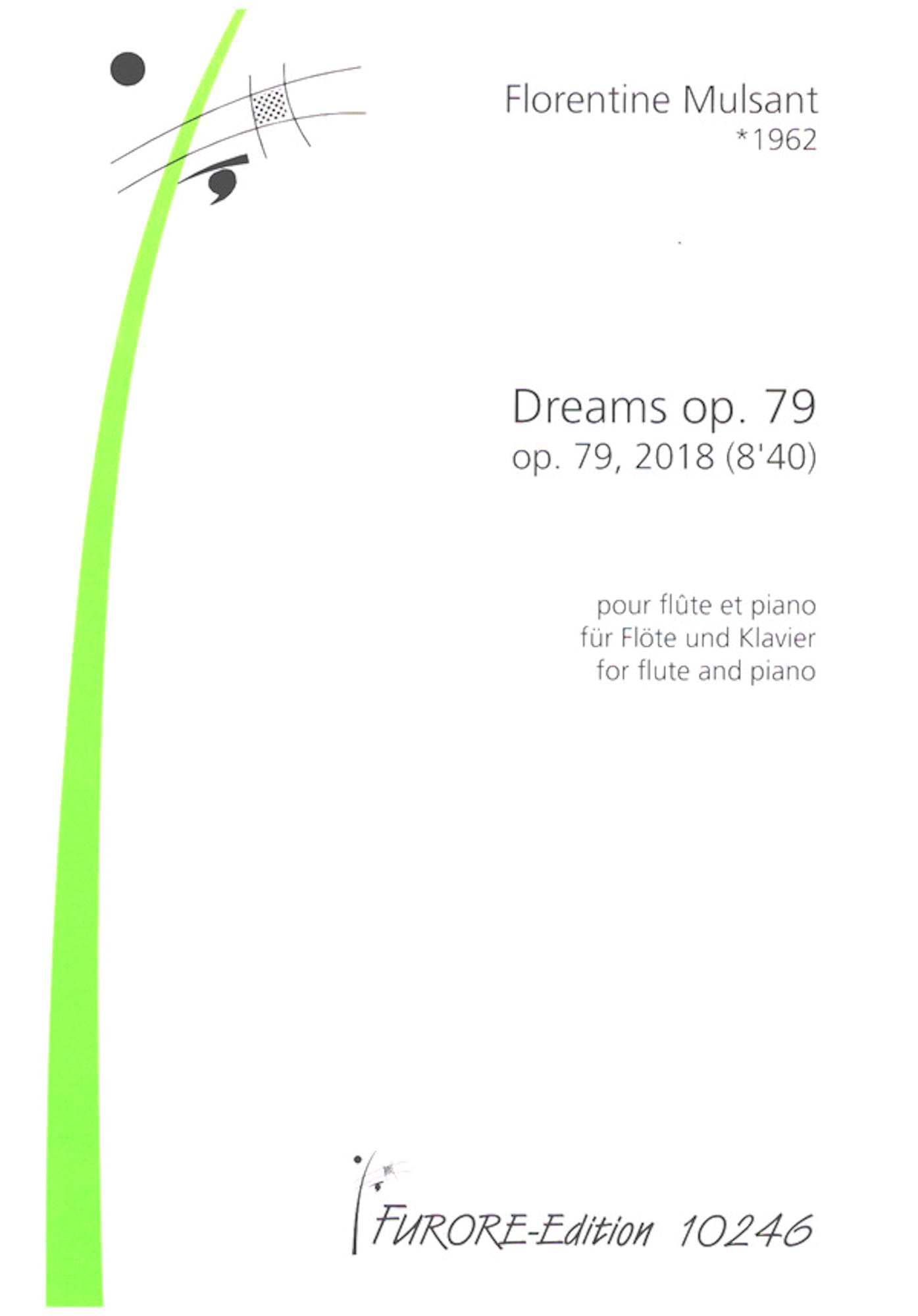 Dreams op.79 (2018) Florentine Mulsant Partition