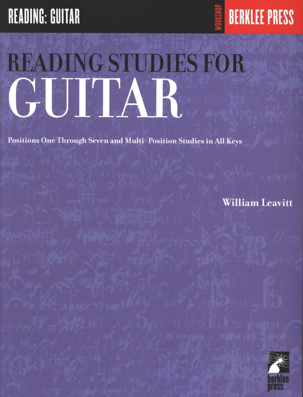 Reading Studies for guitar William Leavitt Partition Guitare
