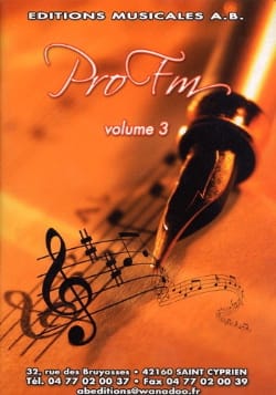 Pro FM Volume 3 Partition Solfèges