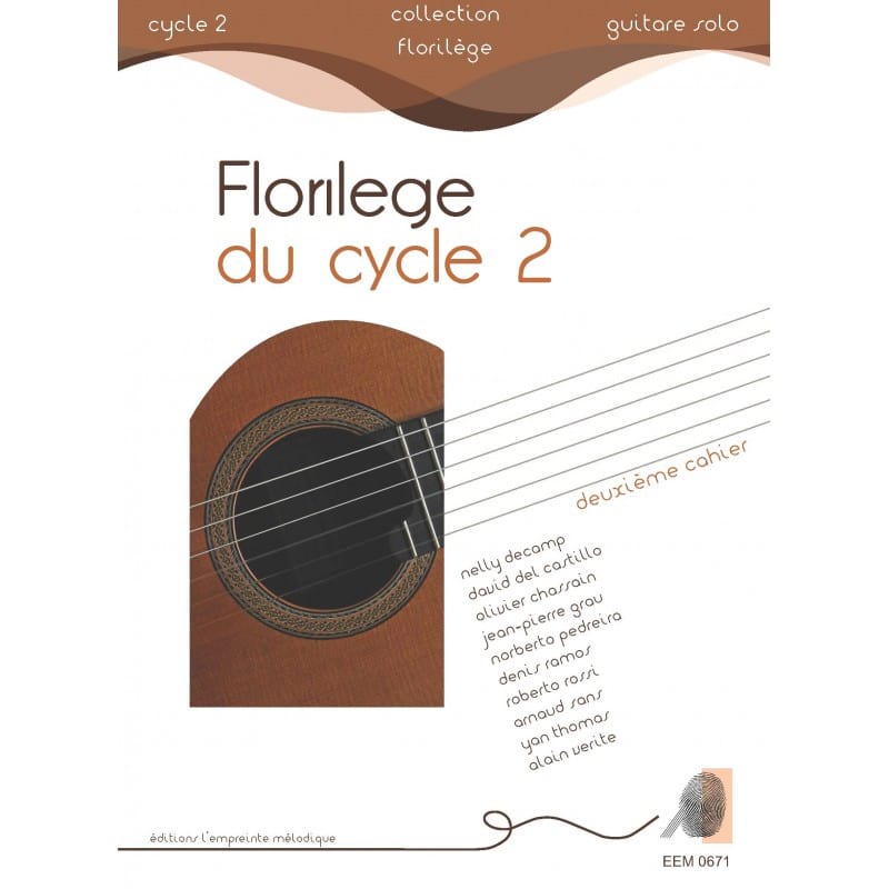 Florilège du Cycle 2 - 2e cahier Partition Guitare