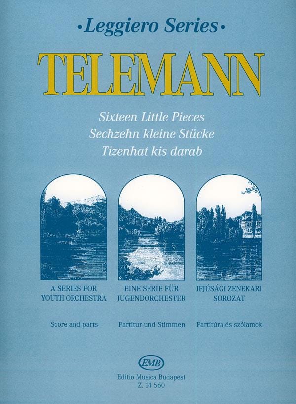 16 Little Pieces for String Orchestra - score & parts - TELEMANN