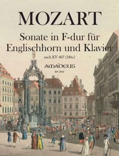 Sonate en Fa Majeur MOZART Partition Hautbois