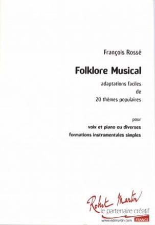 Folklore musical François Rossé Partition Solfèges