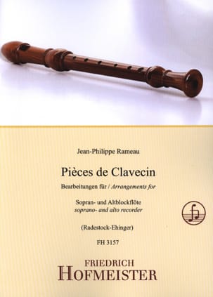 Pièces de Clavecin - 2 Flûtes à Bec RAMEAU Partition Flûte à bec