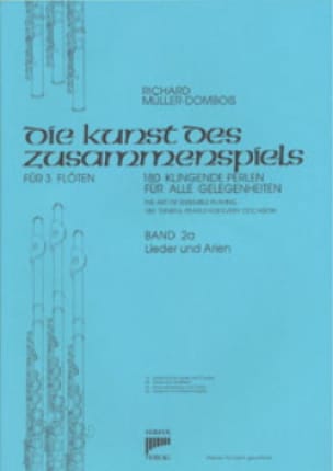 Die Kunst des Zusammenspiels, Volume 2A - 3 Flûtes