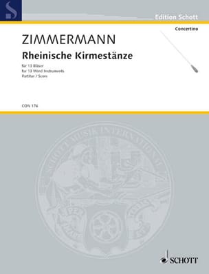 Rheinische Kirmestänze - Partitur - Bernd Alois Zimmermann - Partition