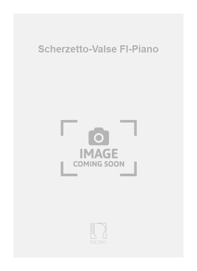 3 Pièces N°2 Scherzetto-Valse - Flûte et Piano - Georges Guiraud