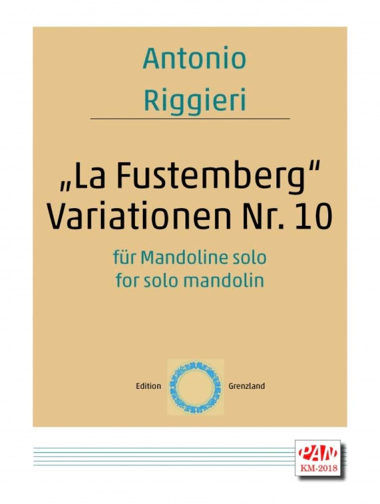 La Fustemberg Variationen Antonio Riggieri Partition Mandoline