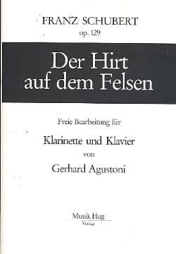 Der Hirt Auf Dem Felsen SCHUBERT Partition Clarinette