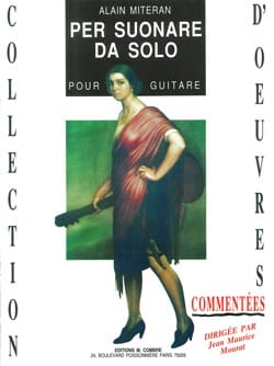 Per suonare da solo Alain Miteran Partition Guitare