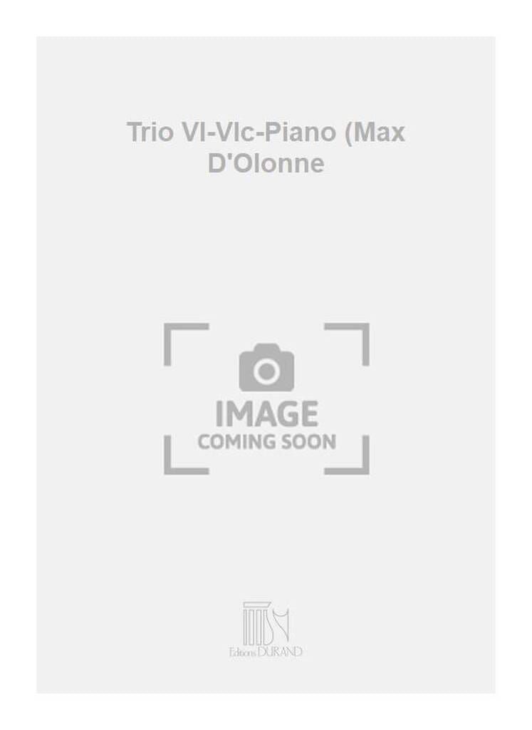 Trio en la mineur Max D'ollone Partition Trios