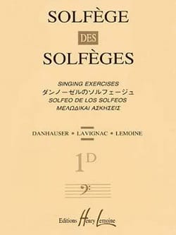 Volume 1d - S/A - Solfège des Solfèges - Albert Lavignac - Partition