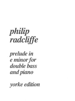 Prélude in e minor - Double bass piano - Philip Radcliffe - Partition
