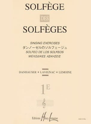 Solfège des Solfèges Volume 1e - Sans Accompagnement - Lavignac